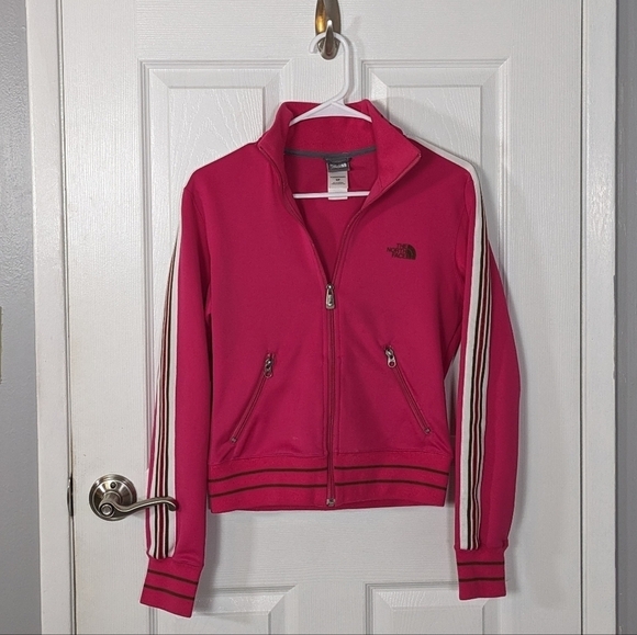 The North Face A5 Series Barbie‎ Pink Zip-Up Women's Jacket Size Small - Picture 1 of 10